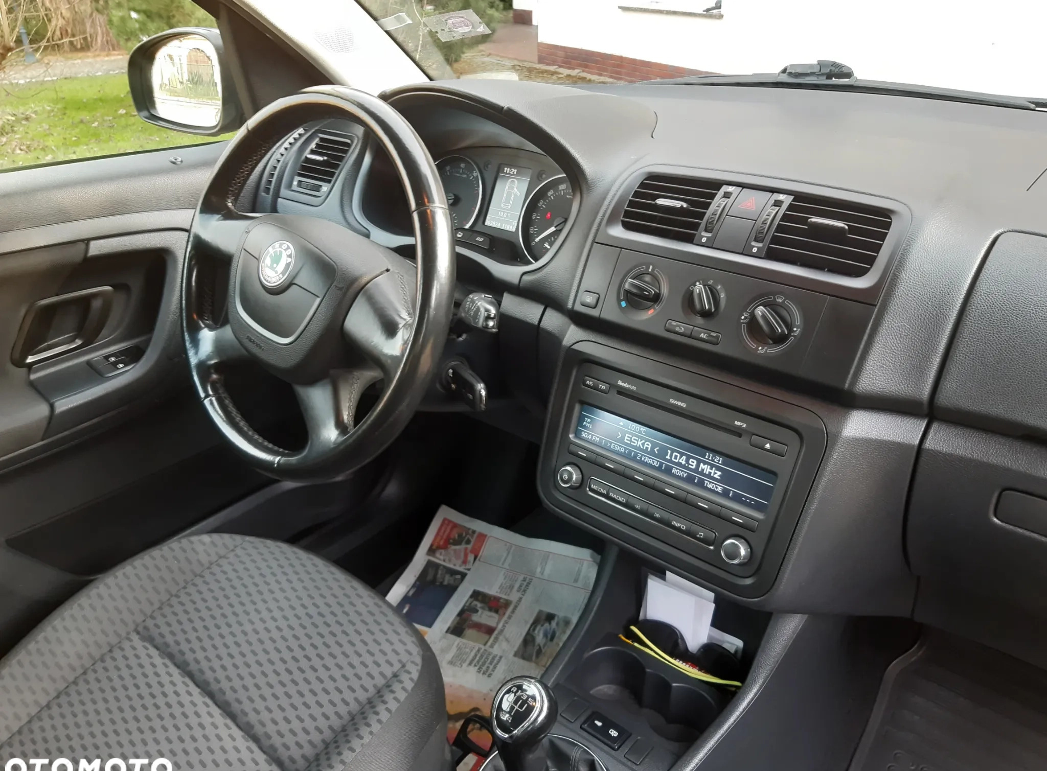 Skoda Roomster cena 17800 przebieg: 199000, rok produkcji 2011 z Paczków małe 497